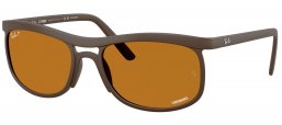 Gafas de Sol - Ray-Ban - RB4452CH - 612473 SAND BROWN // BROWN CHROMANCE POLARIZED