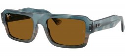 Gafas de Sol - Ray-Ban - RB4454 - 145333  BLUE HAVANA // BROWN