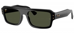 Gafas de Sol - Ray-Ban - RB4454 - 667731  BLACK // GREEN