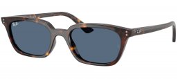 Gafas de Sol - Ray-Ban - RB4456 ZAYA - 135980  DARK HAVANA // DARK BLUE