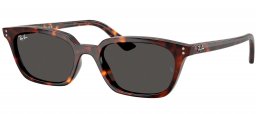 Gafas de Sol - Ray-Ban - RB4456 ZAYA - 135987  DARK HAVANA // DARK GREY