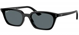 Gafas de Sol - Ray-Ban - RB4456 ZAYA - 667781  BLACK // DARK GREY POLARIZED