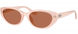 Gafas de Sol - Ray-Ban - RB4457D - 678673  OPAL BEIGE // DARK BROWN