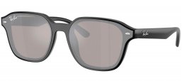 Gafas de Sol - Ray-Ban - RB4458D - 601/6V BLACK // LIGHT GREY MIRROR SILVER