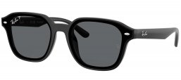 Gafas de Sol - Ray-Ban - RB4458D - 601/81  BLACK // DARK GREY POLARIZED