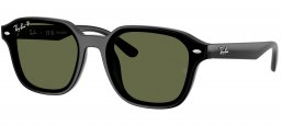 Gafas de Sol - Ray-Ban - RB4458D - 601/9A BLACK // DARK GREEN POLARIZED