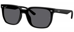 Gafas de Sol - Ray-Ban - RB4466D - 601S81  MATTE BLACK // GREY POLARIZED