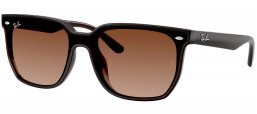 Gafas de Sol - Ray-Ban - RB4466D - 714/13 TRANSPARENT DARK BROWN // BROWN GRADIENT