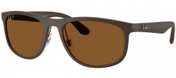 Gafas de Sol - Ray-Ban - RB4468 - 6124BB  SAND BROWN // BRONZE POLARIZED