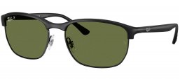 Gafas de Sol - Ray-Ban - RB4469 - 601S/2 SAND BLACK // GREEN POLARIZED