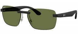 Gafas de Sol - Ray-Ban - RB4470CH - 601S/2 SAND BLACK // GREEN POLARIZED
