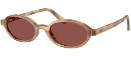 Gafas de Sol - Ray-Ban - RB4472 - 685675  HAVANA CREAM // DARK VIOLET