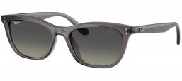 Gafas de Sol - Ray-Ban - RB4474D - 667511  TRANSAPRENT DARK GREY // GREY GRADIENT