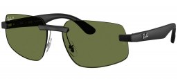 Gafas de Sol - Ray-Ban - RB4475CH - 601S/2 SAND BLACK // GREEN POLARIZED