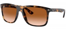 Gafas de Sol - Ray-Ban - RB4547 BOYFRIEND TWO - 710/51 HAVANA // BROWN GRADIENT