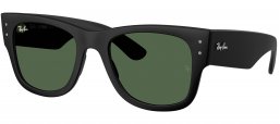 Gafas de Sol - Ray-Ban - RB4840S - 601S71 SAND BLACK // DARK GREEN