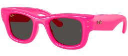 Gafas de Sol - Ray-Ban - RB4940 WAYFARER PUFFER - 683287  FUCHSIA // DARK GREY