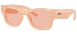 Gafas de Sol - Ray-Ban - RB4940 WAYFARER PUFFER - 687584  NUDE // PINK
