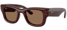 Gafas de Sol - Ray-Ban - RB4940 WAYFARER PUFFER - 687773 DARK BROWN // DARK BROWN