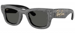Gafas de Sol - Ray-Ban - RB4940BP - 686587  BLACK AND STRASS PAVÉ // BLACK