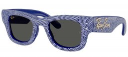 Gafas de Sol - Ray-Ban - RB4940BP - 686787  BLUE AND STRASS PAVÉ // BLACK