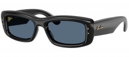 Gafas de Sol - Ray-Ban - RB4944 - 601/80 BLACK // DARK BLUE