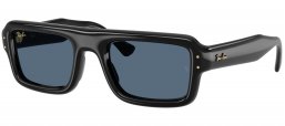 Gafas de Sol - Ray-Ban - RB4954 - 601/80 BLACK // DARK BLUE