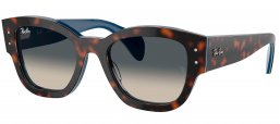 Gafas de Sol - Ray-Ban - RB7681S JORGE - 140171  HAVANA GREY ON BLUE // GREY GRADIENT