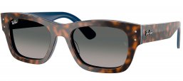Gafas de Sol - Ray-Ban - RB7683S JOSEPH - 140171  HAVANA GREY ON BLUE // GREY GRADIENT