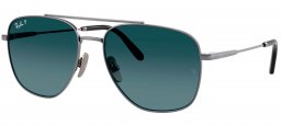Gafas de Sol - Ray-Ban - RB8097 - 165/S3 GUNMETAL // BLUE GRADIENT POLARIZED
