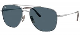 Gafas de Sol - Ray-Ban - RB8097 - 9209R5  SILVER // BLUE
