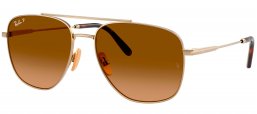 Gafas de Sol - Ray-Ban - RB8097 - 9265M2  ARISTA // BROWN GRADIENT POLARIZED