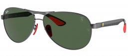 Gafas de Sol - Ray-Ban - RB8331M - F00171  GUNMETAL // DARK GREEN