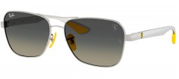 Gafas de Sol - Ray-Ban - RB8336M - F08311  SILVER // GREY GRADIENT