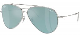 Gafas de Sol - Ray-Ban - RBR0101S AVIATOR REVERSE - 003/30 SILVER // SILVER MIRROR