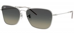Gafas de Sol - Ray-Ban - RBR0102S CARAVAN REVERSE - 003/11 SILVER // GREY GRADIENT