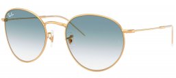 Gafas de Sol - Ray-Ban - RBR0103S ROUND REVERSE - 001/79  ARISTA GOLD // BLUE GRADIENT