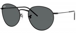Gafas de Sol - Ray-Ban - RBR0103S ROUND REVERSE - 002/GR BLACK // DARK GREY