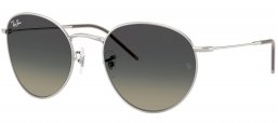 Gafas de Sol - Ray-Ban - RBR0103S ROUND REVERSE - 003/11  SILVER // GREY GRADIENT