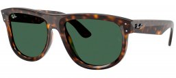 Gafas de Sol - Ray-Ban - RBR0501S BOYFRIEND REVERSE - 6790VR  DARK HAVANA // DARK GREEN
