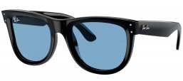 Gafas de Sol - Ray-Ban - RBR0502S WAYFARER REVERSE - 667772  BLACK // LIGHT BLUE
