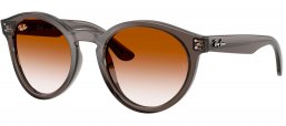 Gafas de Sol - Ray-Ban - RBR0505S 2180 REVERSE - 6707CB  TRANSPARENT DARK GREY // BROWN GRADIENT