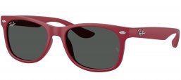 Gafas Junior - Ray-Ban Junior Collection - RJ9052S - 717887  RUBBER RED // DARK GREY