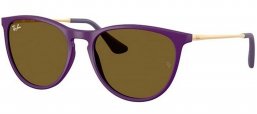 Gafas Junior - Ray-Ban Junior Collection - RJ9060S - 717973  RUBBER VIOLET // DARK BROWN