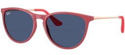 Gafas Junior - Ray-Ban Junior Collection - RJ9060S - 718071  RUBBER RED // DARK BLUE