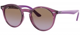Gafas Junior - Ray-Ban Junior Collection - RJ9064S - 706468 TRANSPARENT FUXIA // VIOLET BROWN GRADIENT