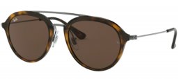 Gafas Junior - Ray-Ban Junior Collection - RJ9065S - 152/73 HAVANA // DARK GREY
