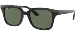 Gafas Junior - Ray-Ban Junior Collection - RJ9071S - 100/71 BLACK // DARK GREEN
