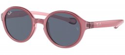 Gafas Junior - Ray-Ban Junior Collection - RJ9075S - 709887 FUCHSIA ON RUBBER PINK // DARK GREY