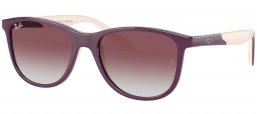Gafas Junior - Ray-Ban Junior Collection - RJ9077S - 71348G  PURPLE ON BEIGE // VIOLET GRADIENT